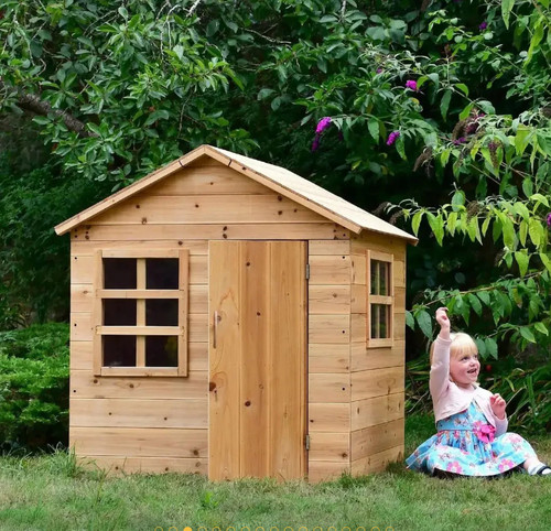 Kids wooden garden - wooden, playhouse