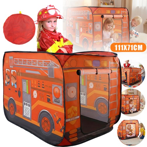 Play tent fire truck - fire,