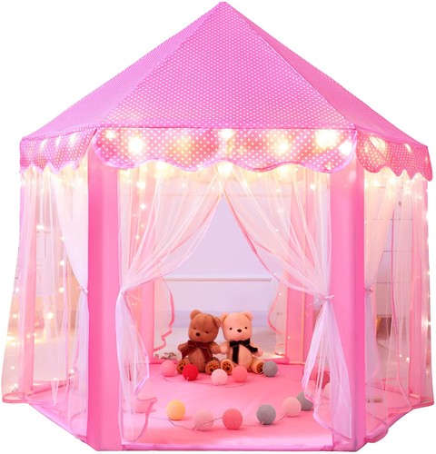 Kids light play tent girl - play,