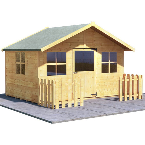 Children wooden playhouse - children, 6x7