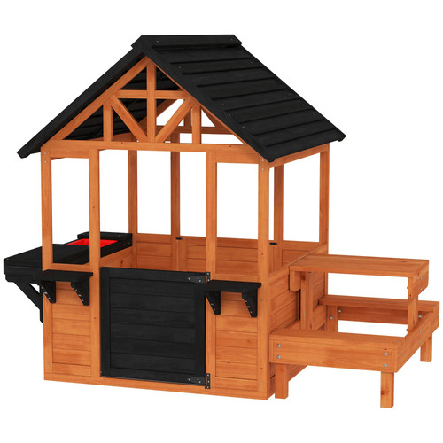 Wooden playhouse - wooden,