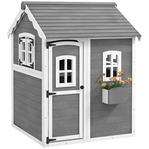 Outsunny wooden wendy house - outsunny,