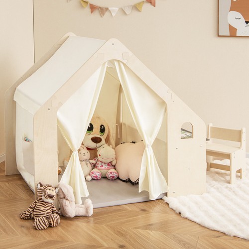 Kids playhouse wooden - 6-in-1,