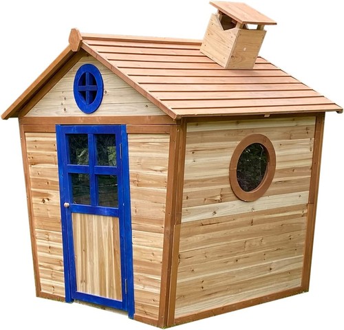 Redwood lodge with floor - lodge, kids